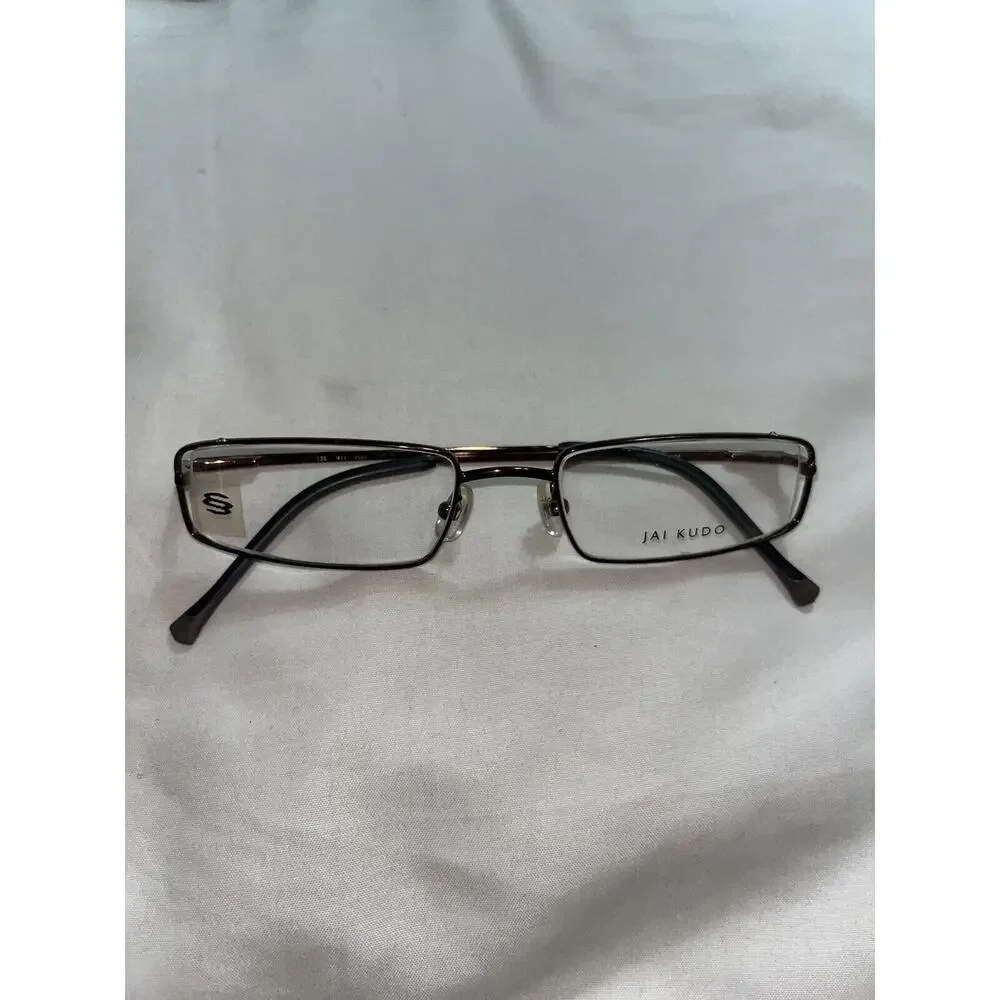 JAI KUDO 411 K3 M03 COPPER COLORED EYEGLASSES GLASSES FRAME 50-19-135mm - Picture 1 of 8